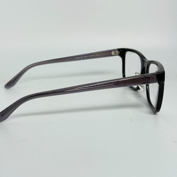 Emporio Armani EA3218F 5017 Black Clear Gray Eyeglasses 55 19 145 Frames‎ H17923 main image 6